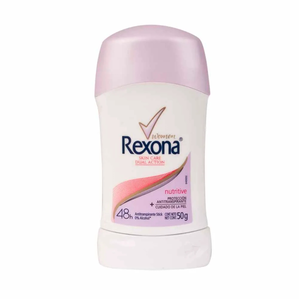 DESODORANTE EN BARRA REXONA NUTRITIVE 50 GR La Gran Bodega
