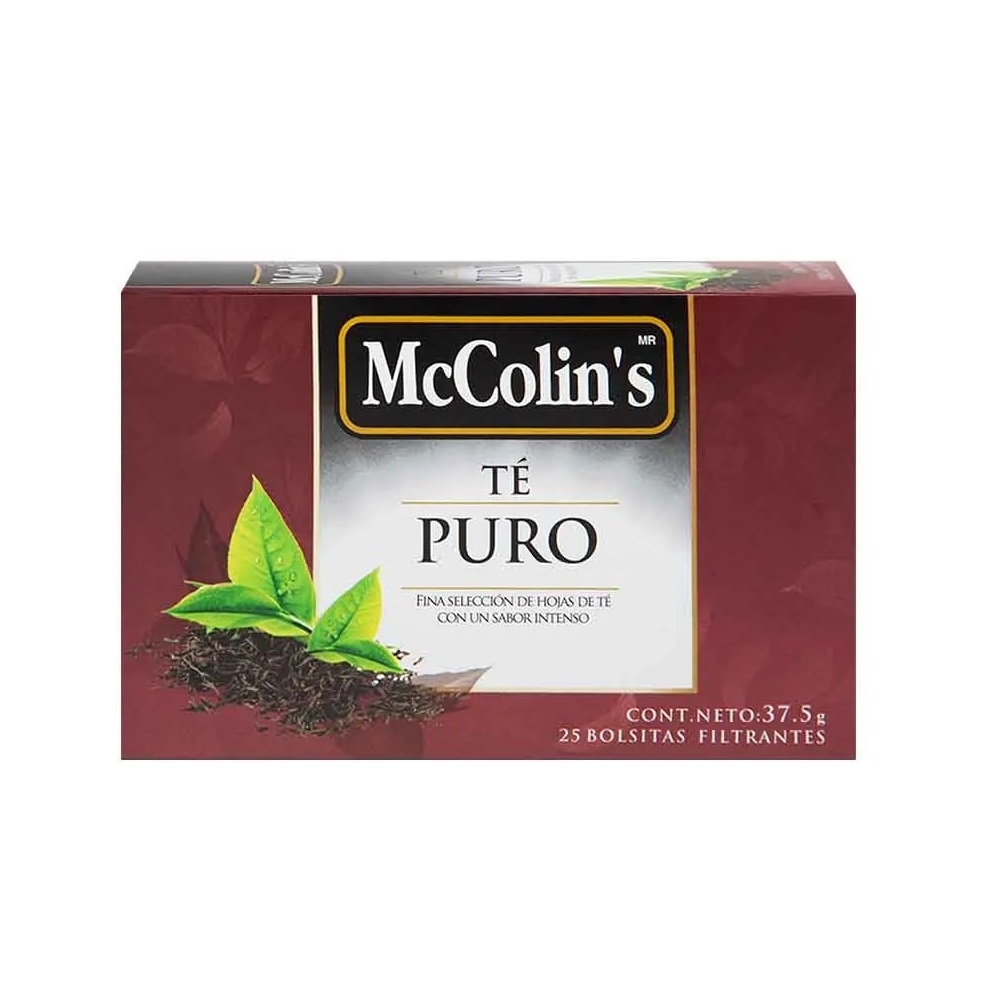 INFUSIÓN MC COLINS TE PURO 25 GR La Gran Bodega