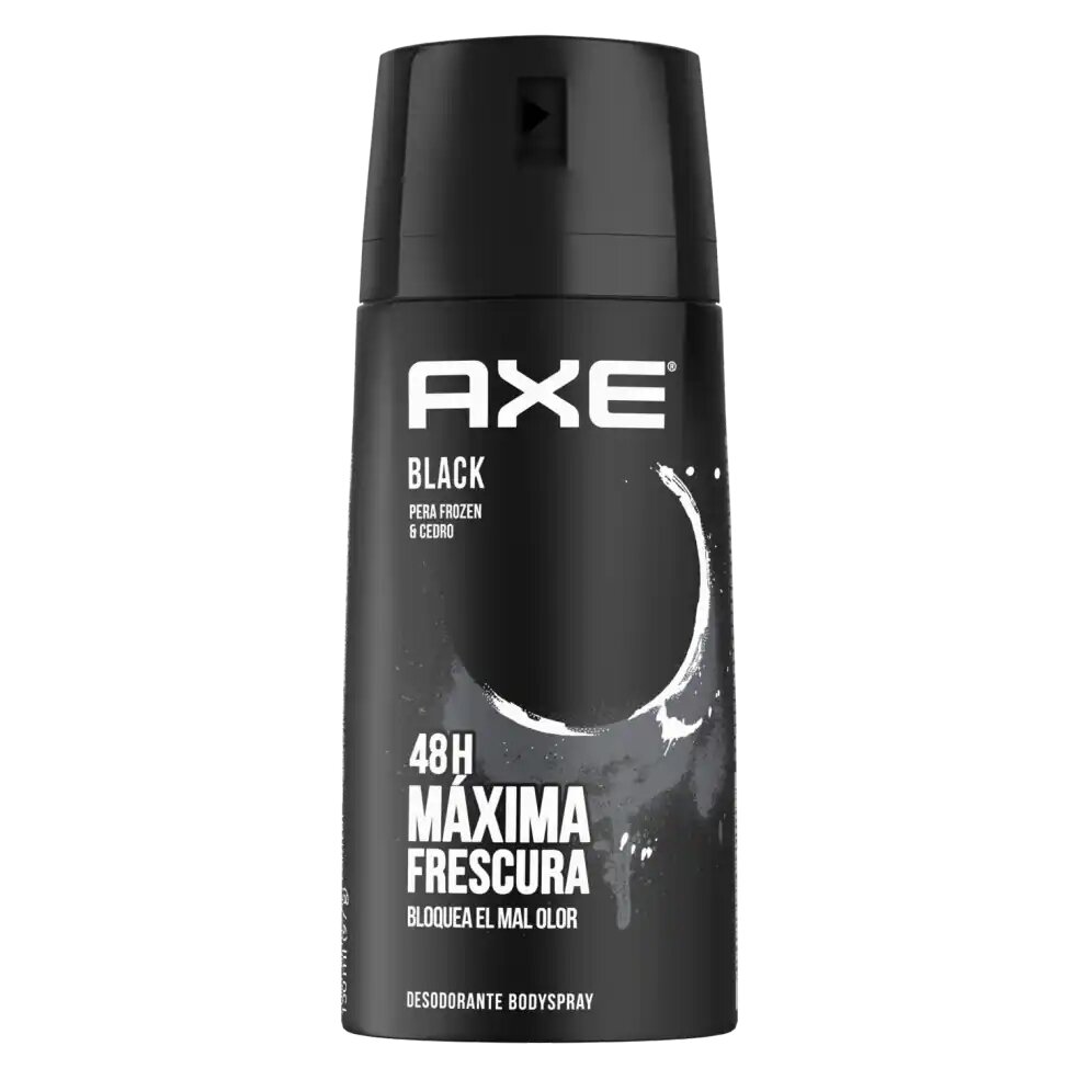 DESODORANTE EN AEROSOL AXE BODY SPRAY BLACK 150 ML La Gran Bodega