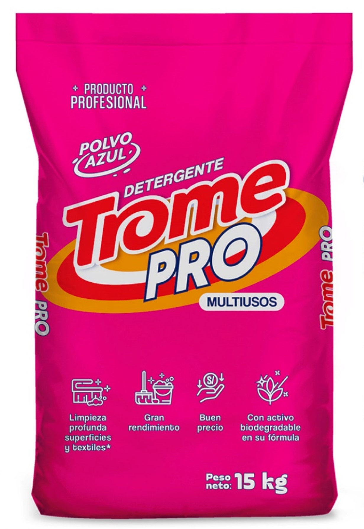 DETERGENTE TROME PROFESIONAL PRIMAVERAL 15KG | La Gran Bodega